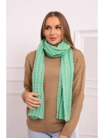 model 18752075 Dámský tmavě mátový šátek - K-Fashion model 18752075 Dámský tmavě mátový šátek - K-Fashion