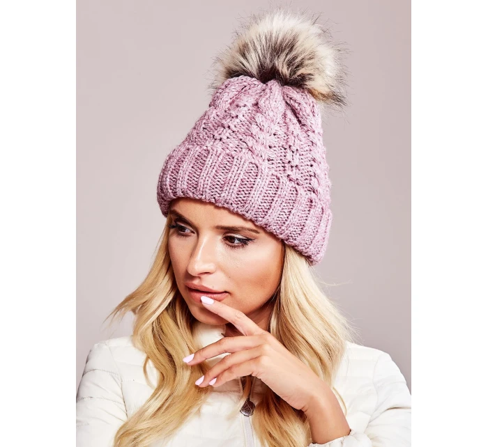Dámská čepice AT CZ 1716501 růžová