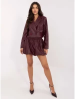 Spódnica IT SD model 21749928 bordowy - FPrice Spódnica IT SD model 21749928 bordowy - FPrice