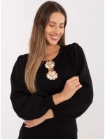 Sukienka PM SK model 21768481 czarny - FPrice Sukienka PM SK model 21768481 czarny - FPrice