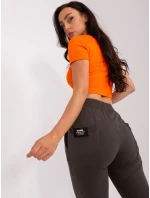 Spodnie dresowe RV DR model 18843763 ciemny khaki - FPrice