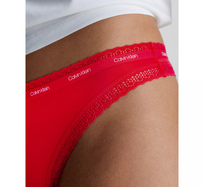 Spodní prádlo Dámské kalhotky THONG 000QD3763EXAT - Calvin Klein