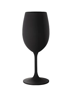 Černá sklenice na víno 350 ml model 20216718 - Giftela