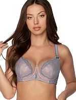 Dámská podprsenka Anastasia BS 1167 Světle modrošedá - Gaia