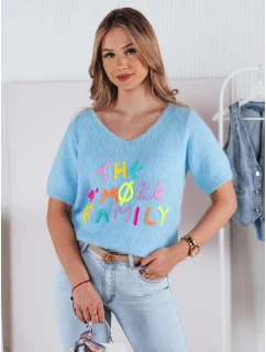 Dámský svetr FATEL modrý FashionStreet MY2316