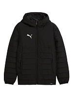 Kurtka męska Team Hooded Padded czarna 03 pánské model 21765548 - Puma