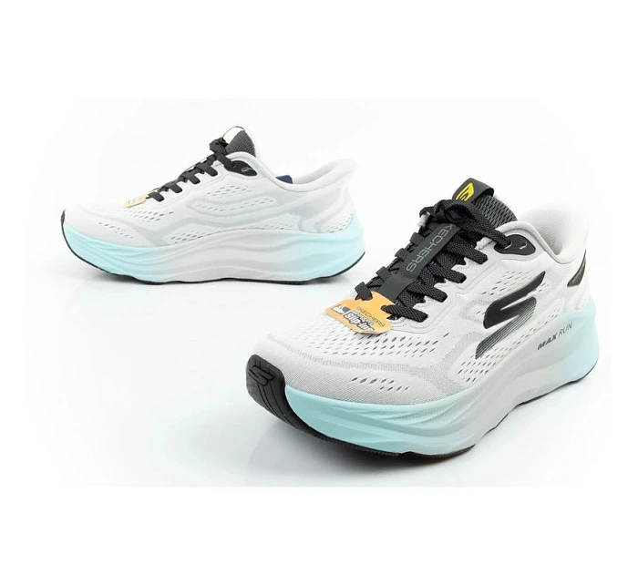 Sportovní obuv Skechers pánské tenisky Max Run white SLIP-INS