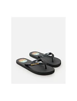 Plážové žabky RIP CURL Wetty Fade Bloom Open Toe – Bo černé