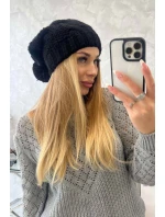 Fleecová čepice Justyna K253 černá