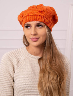 Dámská čepice Sofia model 18752193 oranžová - K-Fashion