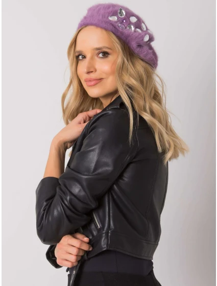 Dámská čepice AT CZ BF38834 1 fialová