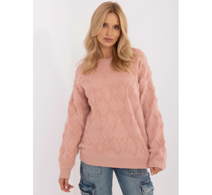 Sweter AT SW model 20463761 jasny różowy - FPrice