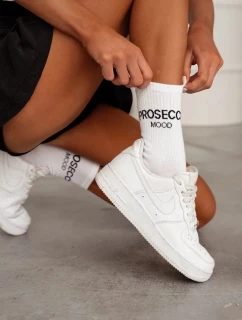 Dámské ponožky PROSECCO MOOD – bílé