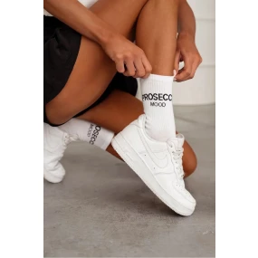 Dámské ponožky PROSECCO MOOD – bílé Dámské ponožky PROSECCO MOOD – bílé