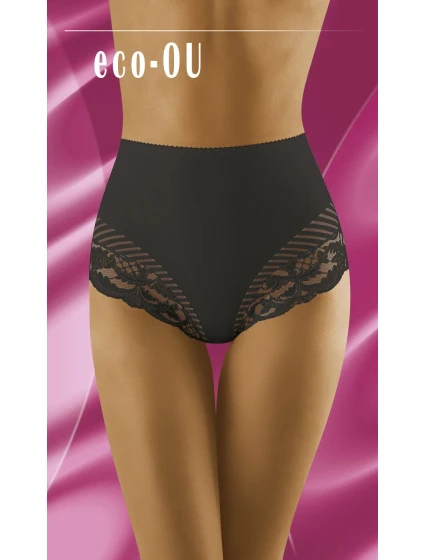 Dámské kalhotky model 18265710 černé - Wolbar Dámské kalhotky model 18265710 černé - Wolbar