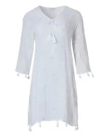 Plážové šaty 16231-248-2 bílé - Pastunette