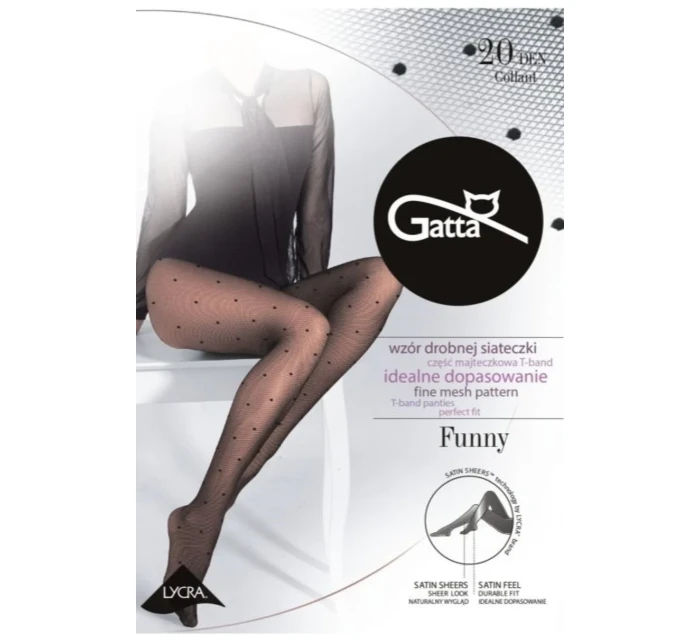 FUNNY - 05  Dámské punčochové kalhoty LYCRA - GATTA