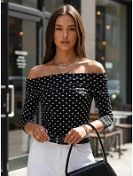 dámská pruhovaná halenka černá Dstreet model 21976246 - FashionStreet dámská pruhovaná halenka černá Dstreet model 21976246 - FashionStreet