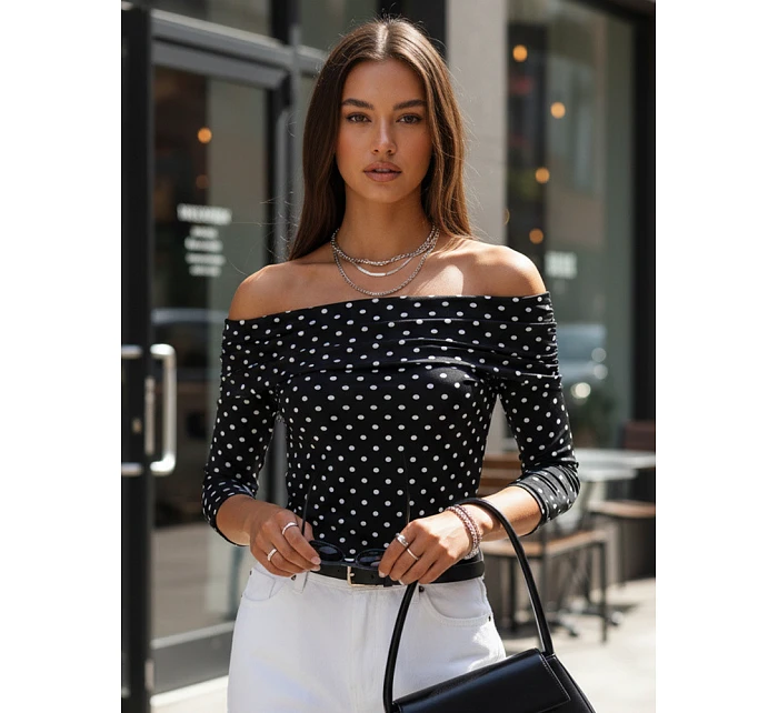 dámská pruhovaná halenka černá Dstreet model 21976246 - FashionStreet dámská pruhovaná halenka černá Dstreet model 21976246 - FashionStreet