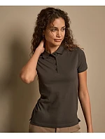 TJ Dámské piqué polo z těžké bavlny 18. black model 22497350 - Tee Jays TJ Dámské piqué polo z těžké bavlny 18. black model 22497350 - Tee Jays