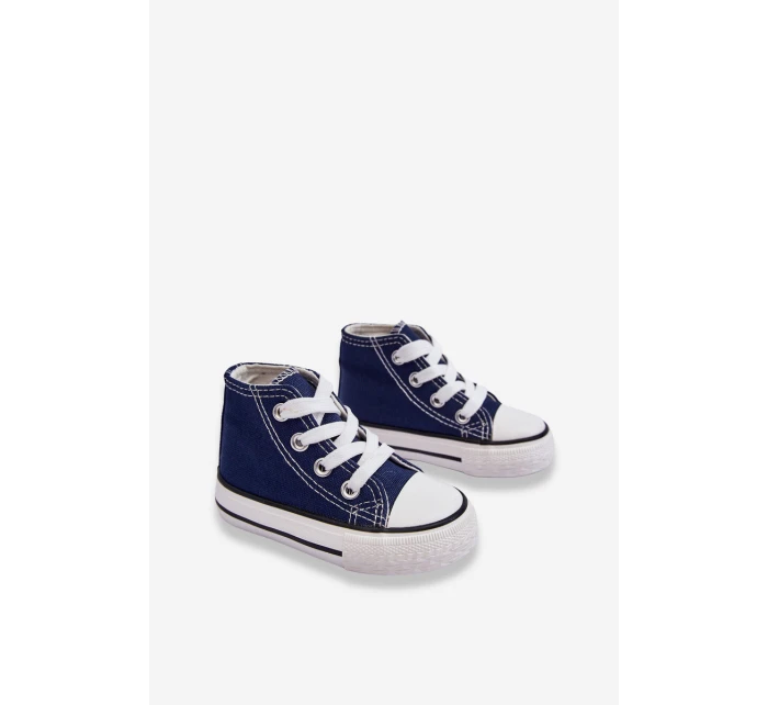 Dětské Vysoké Tenisky námořnická modrá Filemon