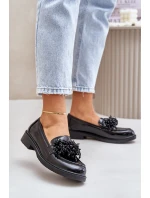 Dámské mokasíny S.Barski černé model 21672362 - D&A