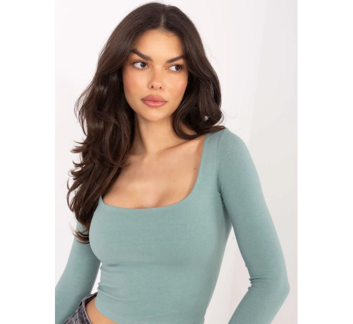 Halenka WT BZ A1217.74 pistáciová Halenka WT BZ A1217.74 pistáciová