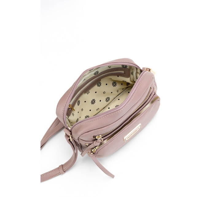 Monnari Bags Dámská kabelka s kapsami Světle růžová