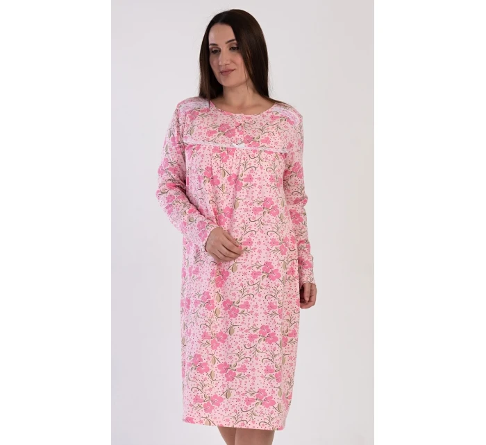 Dámská noční košile s dlouhým rukávem model 20699796 - Vienetta