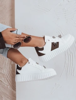 Dámské tenisky na platformě bílé FashionStreet ZY1058