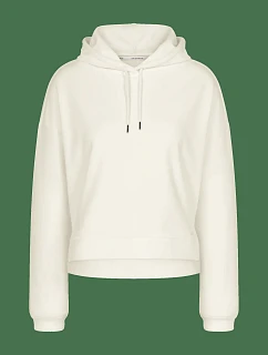 Velour Rib Hoodie - Silk White - TRIUMPH Silk White - TRIUMPH