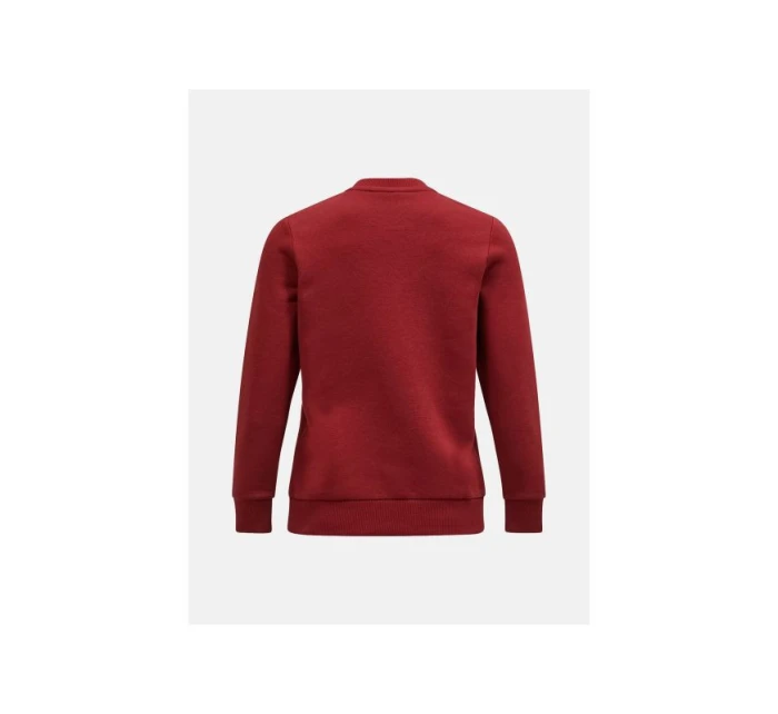 Bluza Peak Performance W Original Small Logo Crew bordowy