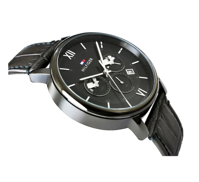 Tommy Hilfiger Evan Pánské hodinky 1710395 + BOX dámské Tommy Hilfiger Evan Pánské hodinky 1710395 + BOX dámské