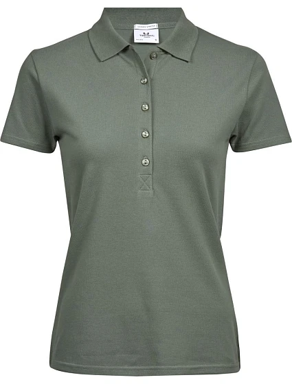 Tee Jays TJ 145 Dámské luxusní těžké strečové piqué polo 18.0145 leaf green Tee Jays TJ 145 Dámské luxusní těžké strečové piqué polo 18.0145 leaf green