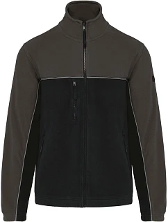 WK WK 904 Pracovní fleecová bunda 20.W904 black/dark grey