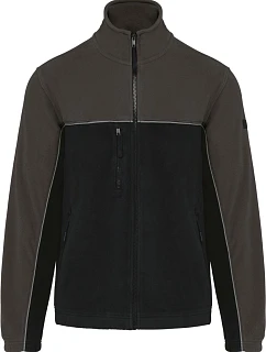 WK WK 904 Pracovní fleecová bunda 20.W904 black/dark grey