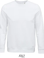 SOL'S Comet Unisex mikina z bio bavlny 25.3574 white