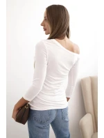 Halenka tmavě pudrově růžová model 21753207 - K-Fashion Halenka tmavě pudrově růžová model 21753207 - K-Fashion