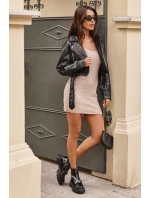 Dámské lakové boty na zip D&A MR870-94 černé Dámské lakové boty na zip D&A MR870-94 černé