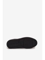 Kožené pánské tenisky model 21718257 Černé - Lee Cooper