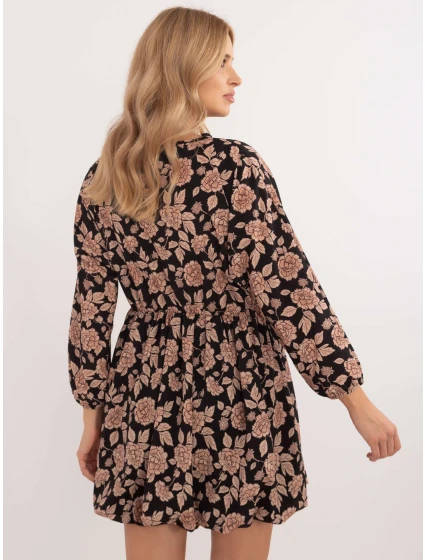 Šaty DHJ SK 19861 7.94 černá a béžová Šaty DHJ SK 19861 7.94 černá a béžová