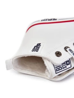 Pánské vysoké zateplené tenisky Big Star KK174345 Bílé