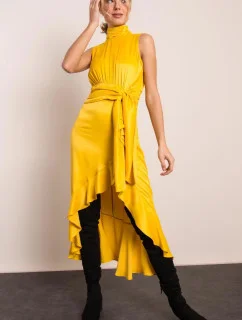 Dámské šaty s delší zadní stranou 14234 - BSL