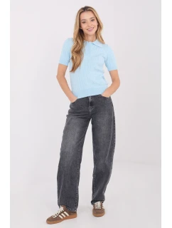 Svetr s krátkým rukávem  model 222826 Factory Price