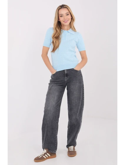 Svetr s krátkým rukávem  model 222826 Factory Price