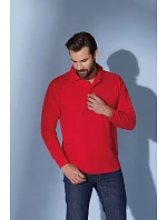 Daiber JN 22 Piqué polo s dlouhým rukávem z těžké bavlny 02.0022 red Daiber JN 22 Piqué polo s dlouhým rukávem z těžké bavlny 02.0022 red