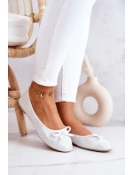 Dámské Baleríny Klasické Bílé model 21525252 - EVENTO