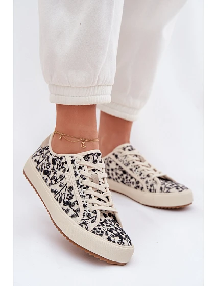 Dámské Tenisky Světle Béžové Big Star model 22042794 - Big Star Shoes
