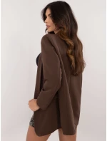 Marynarka DHJ MA brązowy model 20614031 - FPrice Marynarka DHJ MA brązowy model 20614031 - FPrice