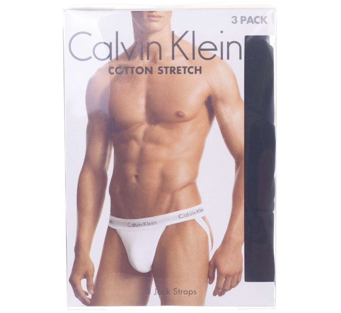 Calvin Klein Spodní prádlo 3Pack Slipy 000NB3363AH4X Black